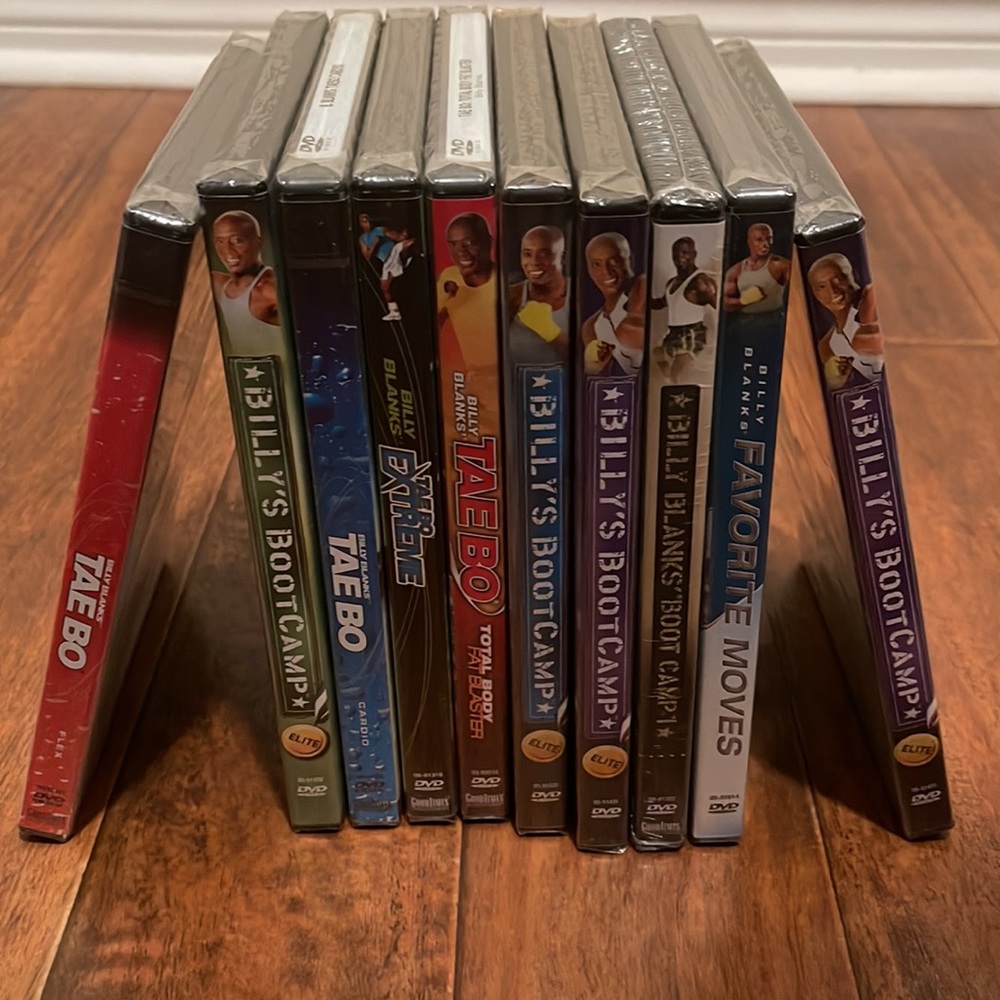 Billy Blanks Workout DVD Bundle - 10 DVDs